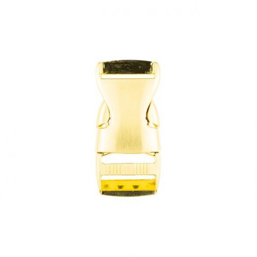 Steckschnalle Metall Gold 2.5cm elegant