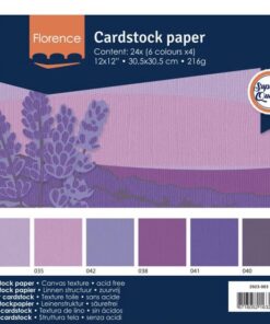 Cardstock Texture purple 30.5cm x 30.5cm