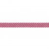 Schrägband Vichy Rot