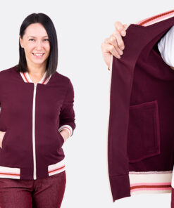 Pattydoo Hanna Damen Collegejacke Stoffstübli