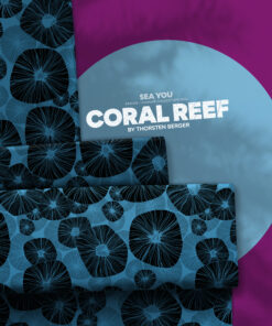 Viskose Webware Coral Reef Stoffstübli