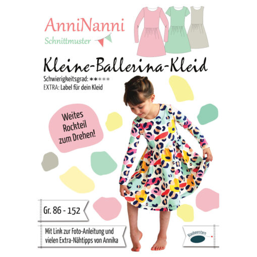 Schnittmuster Anninanni Ballerina Kleid