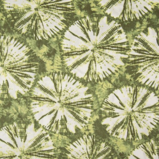 Webware Viskose Batik green