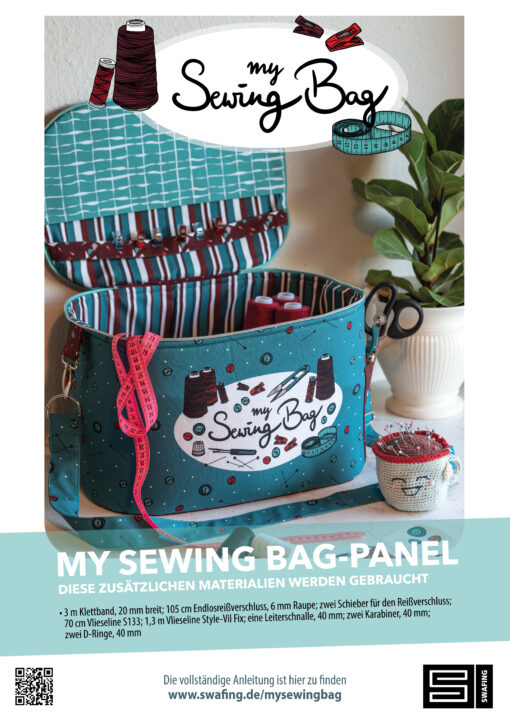 Canvas Panel My Sewing bag Stoffstübli
