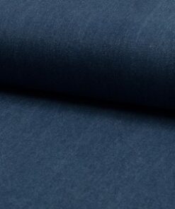 8.5 oz stretch Denim blue enzyme washed Stoffstübli