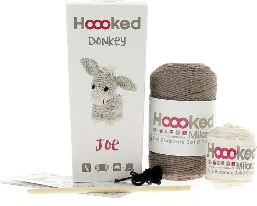 Hoooked DIY Häkelset Milano Eco Barbante Donkey Joe Stoffstübli