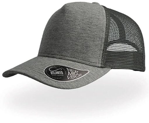 Jersey Rapper Cap One Size dark grey Stoffstübli