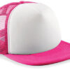 Junior SnapBack Trucker Cap One Size weiss fuchsia Stoffstübli