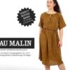 Studio Schnittreif FRAU MAlIN • lockeres Kleid mit gekräuseltem Halsloch