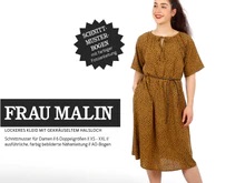 Studio Schnittreif FRAU MAlIN • lockeres Kleid mit gekräuseltem Halsloch