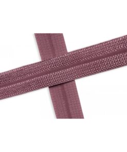 elastisches Jacquard Einfassband alt rosa