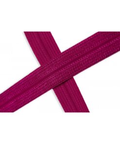 elastisches Jacquard Einfassband pink