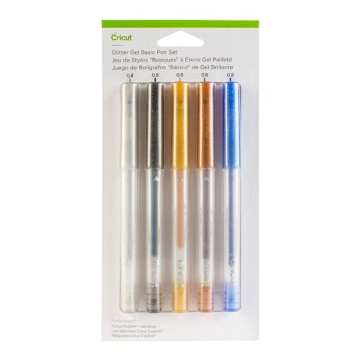 Cricut Zeichenstifte Glitzer Gel Basic Pen Set Stoffstübli