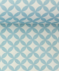 Swafing Baumwolle Kansas Ornamente blau weiss