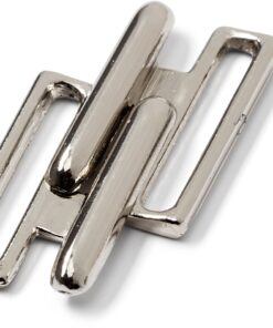 Prym Bikini- + Gürtelverschlüsse, silber 20 mm Stoffstübli