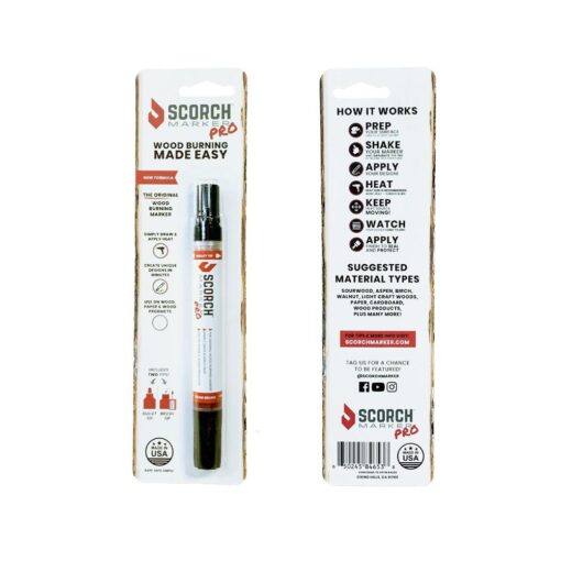 Scorch Marker Pro Holzmalstift Stoffstübli