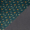 Softshell Fiete Waldtiere petrol