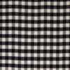 Flanell Jack by Swafing Karo 1.5cm schwarz/ weiss