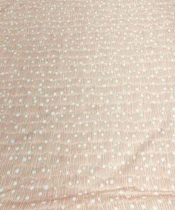 French Terry Dots auf rose