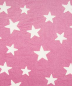 Jacquard Fleece Rosa star