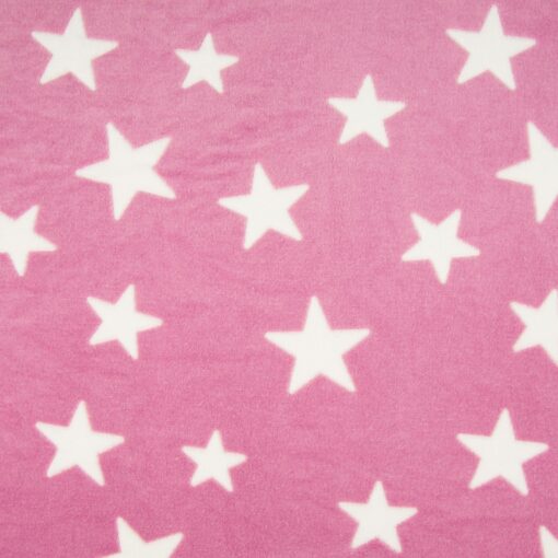 Jacquard Fleece Rosa star