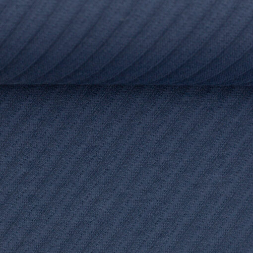 Jacquard Jersey Sarina Jeansblau
