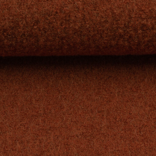 Merino Wollwalk Uni terracotta