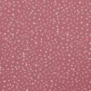 Jersey dots weiss auf old rosé