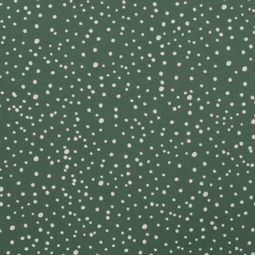 Jersey dots weiss auf old mint