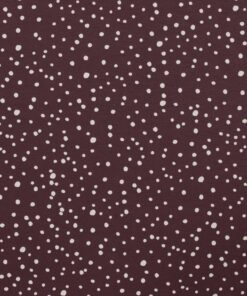 Jersey dots weiß auf Mauve