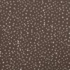 Jersey dots weiß auf dusty Brown