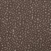 Jersey dots weiß auf dusty Brown