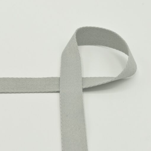 Gurtband Soft 2.5cm silver