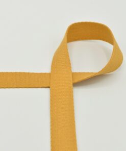 Gurtband Soft 2.5cm gelb