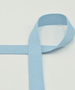 Gurtband Soft 2.5cm hellblau
