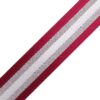 Gurtband Bordeaux mit Lurex 40mm