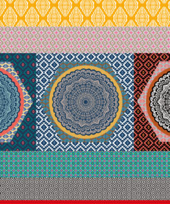 Canvas Baumwolle Panel Pillow Party by Jolijou