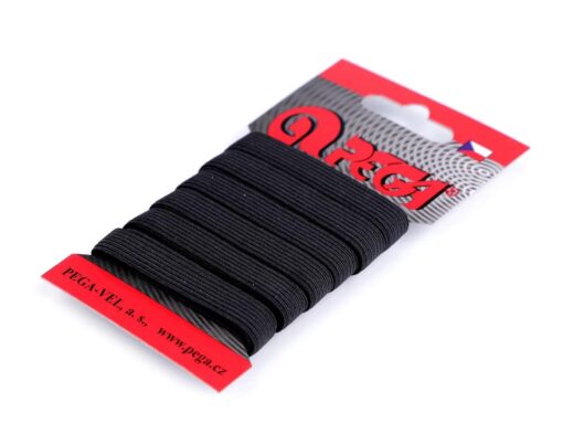 Gummiband Schwarz 9mm Wäschegummi