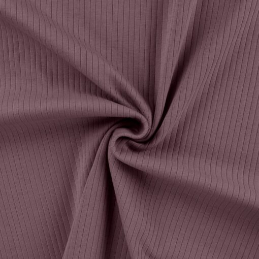 Rippjersey Uni Mauve