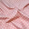 Baumwolle druck Dots rosa