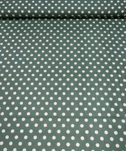 Baumwolle druck Dots alt Mint