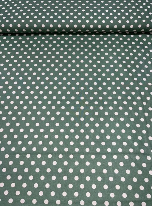 Baumwolle druck Dots alt Mint