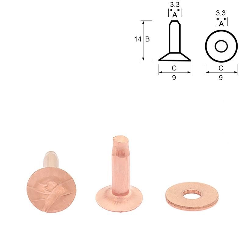 Kupfer nieten Starter Set - Stoffstübli GmbH