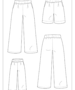 Schnittmuster Kibadoo Birga Schlupfhose 32-58