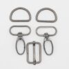 Taschen Hardware Set 25mm gunmetal