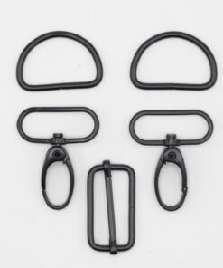 Taschen Hardware Set 30mm schwarz