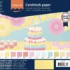 Cardstock Glatt Pastel 30.5cm x 30.5cm 12x5