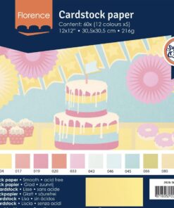 Cardstock Glatt Pastel 30.5cm x 30.5cm 12x5