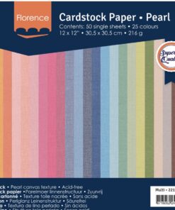 Cardstock Texture Multi Perlmutt 30.5cm x 30.5cm