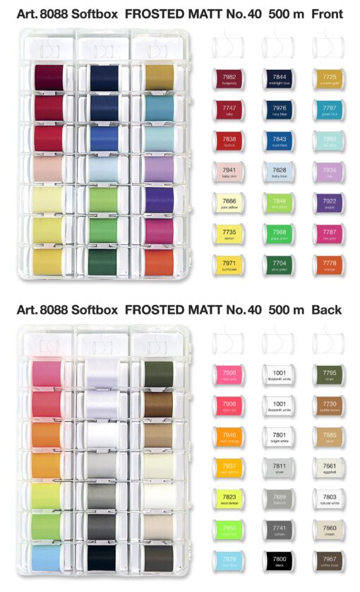 Madeira Frosted Matt NR.40 Garnkoffer